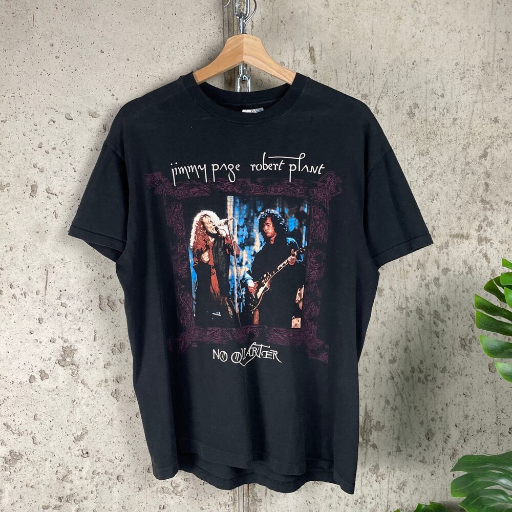 Jimmy Page 1995 Robert Plant World Tour Merch Large Shirt